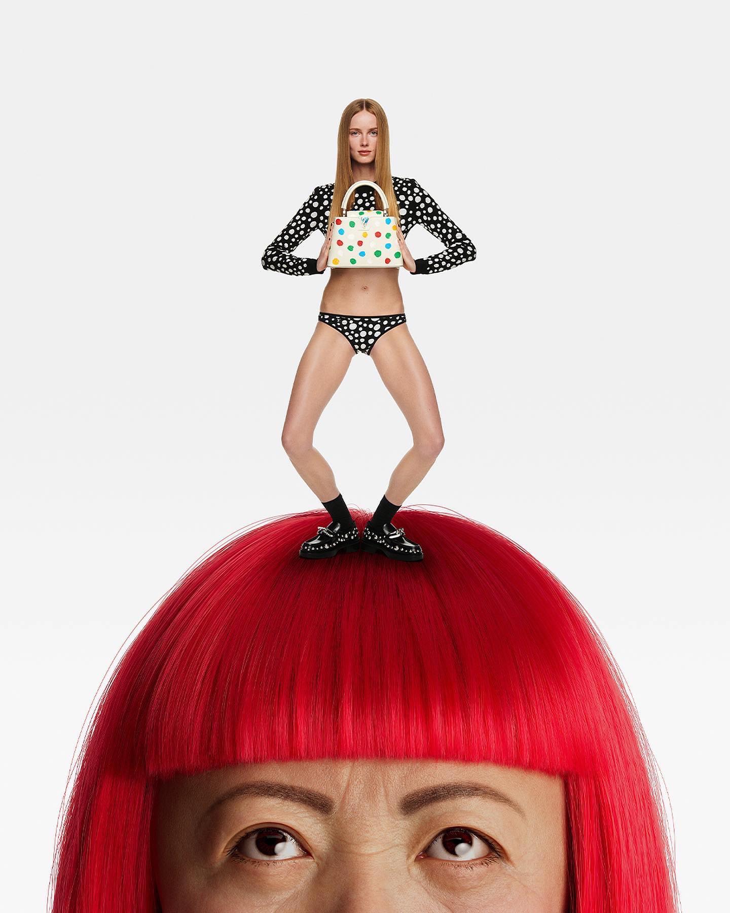 무한 속에 남은 점, 쿠사마 야요이 — yayoi kusama, Look 5