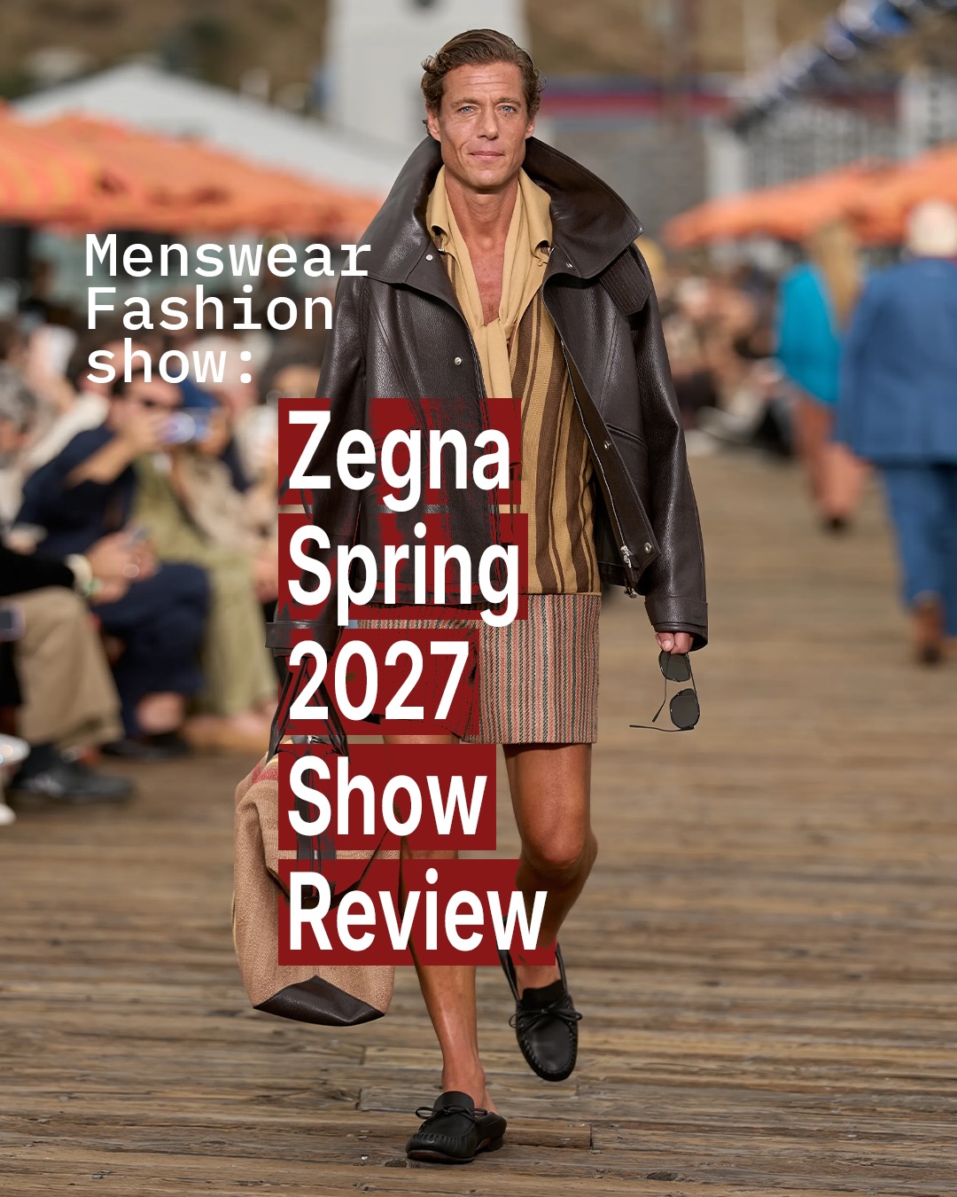 제냐 2027 S/S, 우아한 무관심으로 재정의한 럭셔리 휴가 — Cover