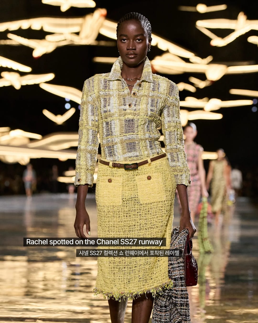 나이지리아 길거리가 샤넬 런웨이가 되기까지 — rachel ojuromi, Look 3