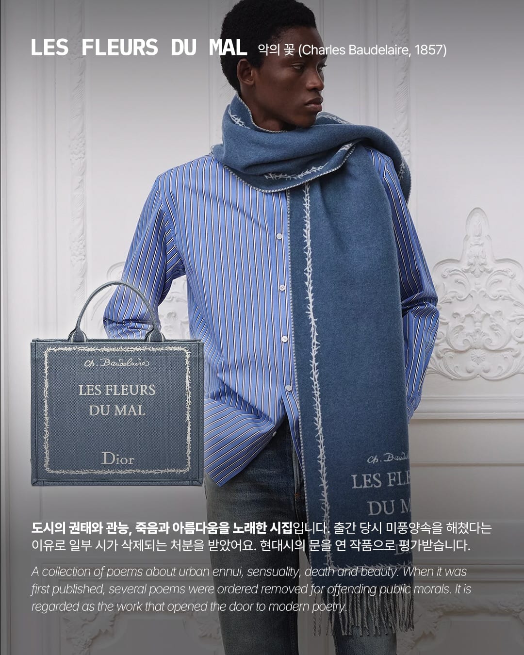 디올이 큐레이션한 고전 문학, 가방이 되다 — dior, Look 10