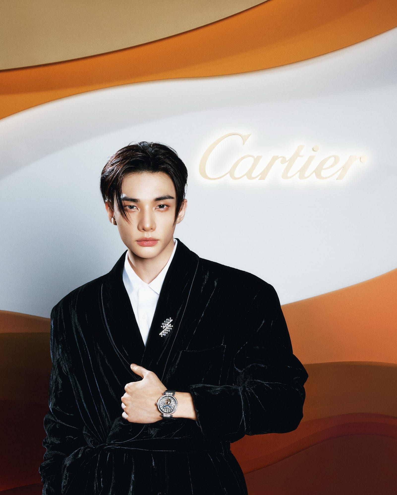 같은 까르띠에, 지수와 현진이 빚은 두 개의 온도 — cartier, Look 6