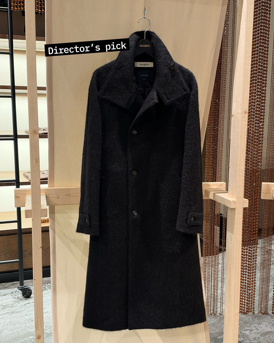 지용킴과 란스미어, 제냐 원단으로 완성한 테일러링 협업 — jiyongkim, Look 4