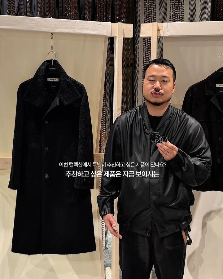 지용킴과 란스미어, 제냐 원단으로 완성한 테일러링 협업 — jiyongkim, Look 5