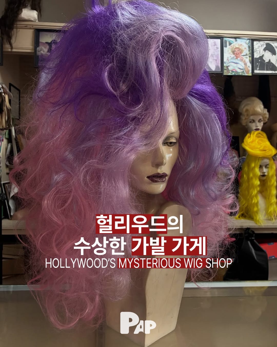 La boutique de perruques la plus effrayante d'Hollywood — Cover