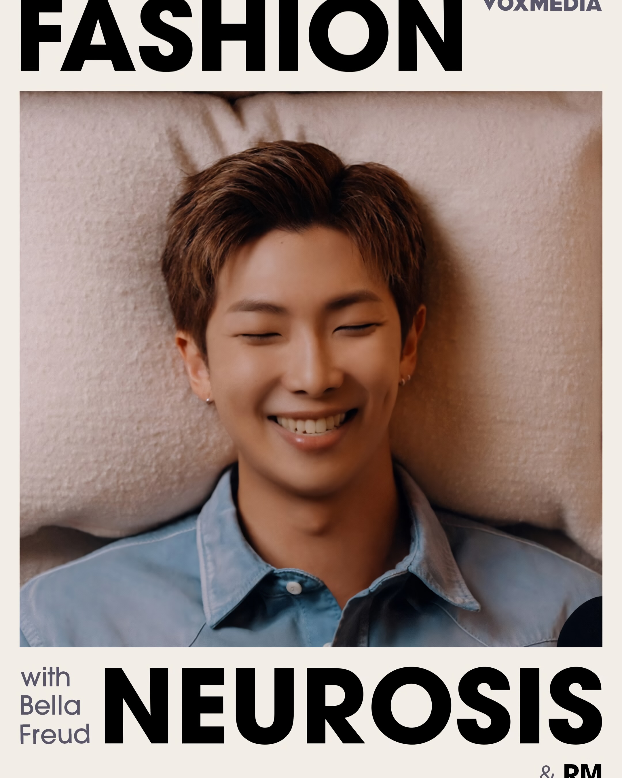 RM, 벨라 프로이트의 패션 토크쇼에 출연 — Look 2