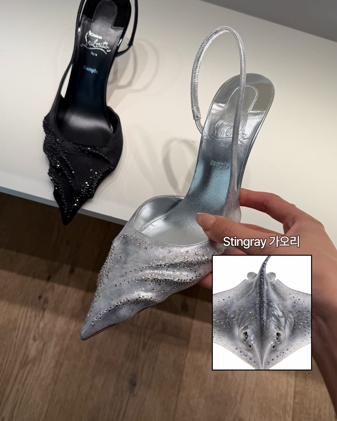 크리스찬 루부탱이 바닷속에서 건져 올린 빨간 밑창 — christian louboutin, Look 5