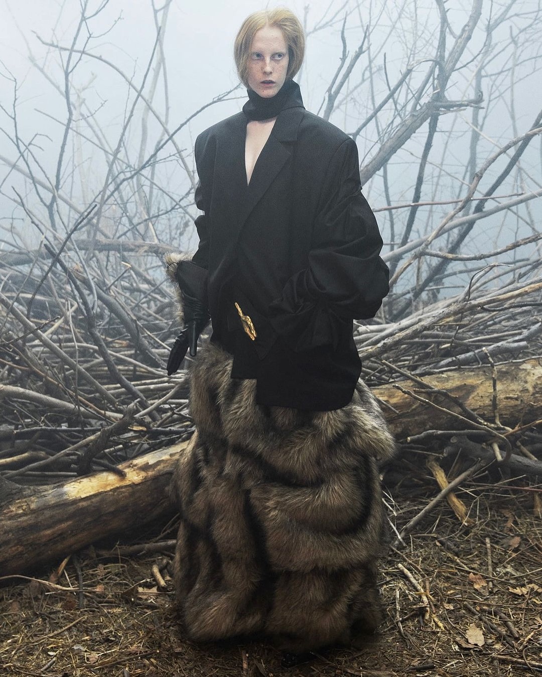 야스피스 브랜드, 원시적 야생미를 담은 FW24 컬렉션 공개 — Look 8