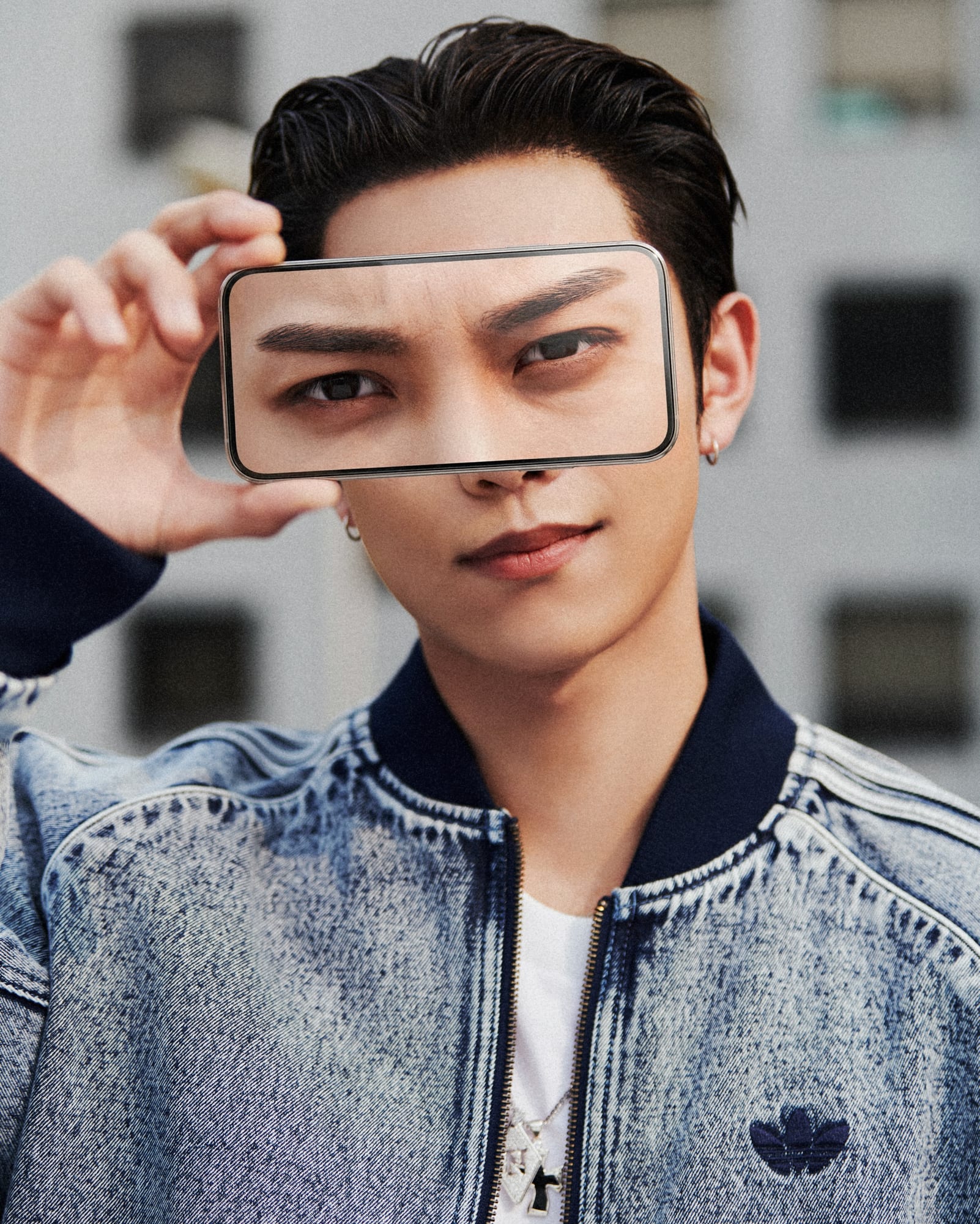 아디다스 오리지널스, 롱샷과의 마지막 화보 — adidas, Look 5