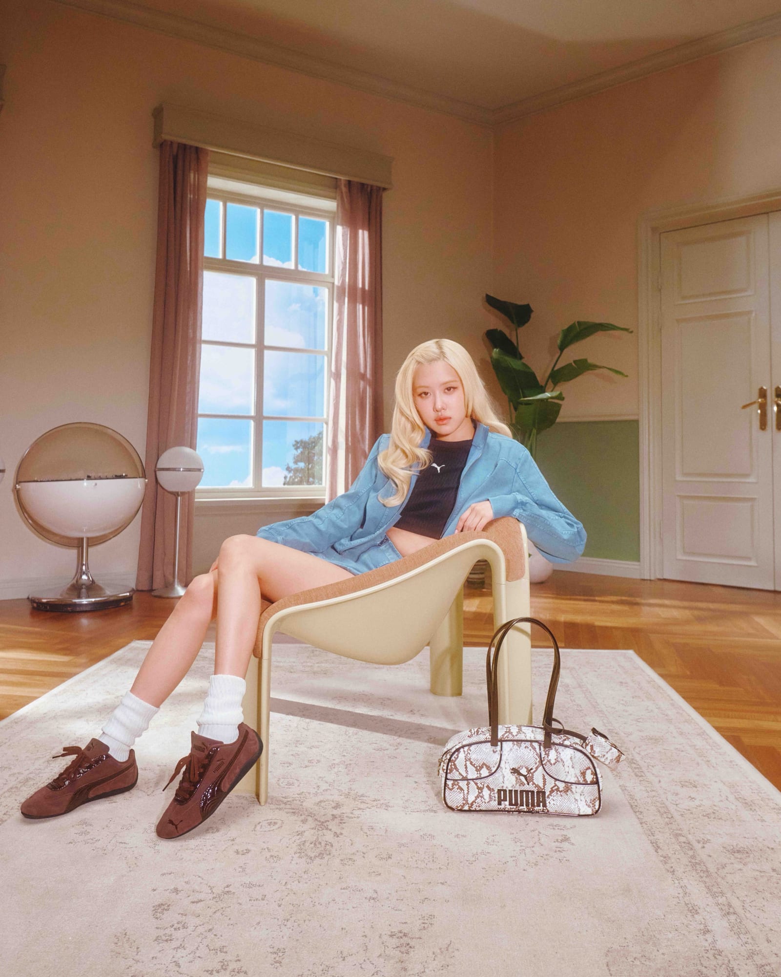 로제의 발끝에서 발견한 악어 한 마리 — rosé, Look 5