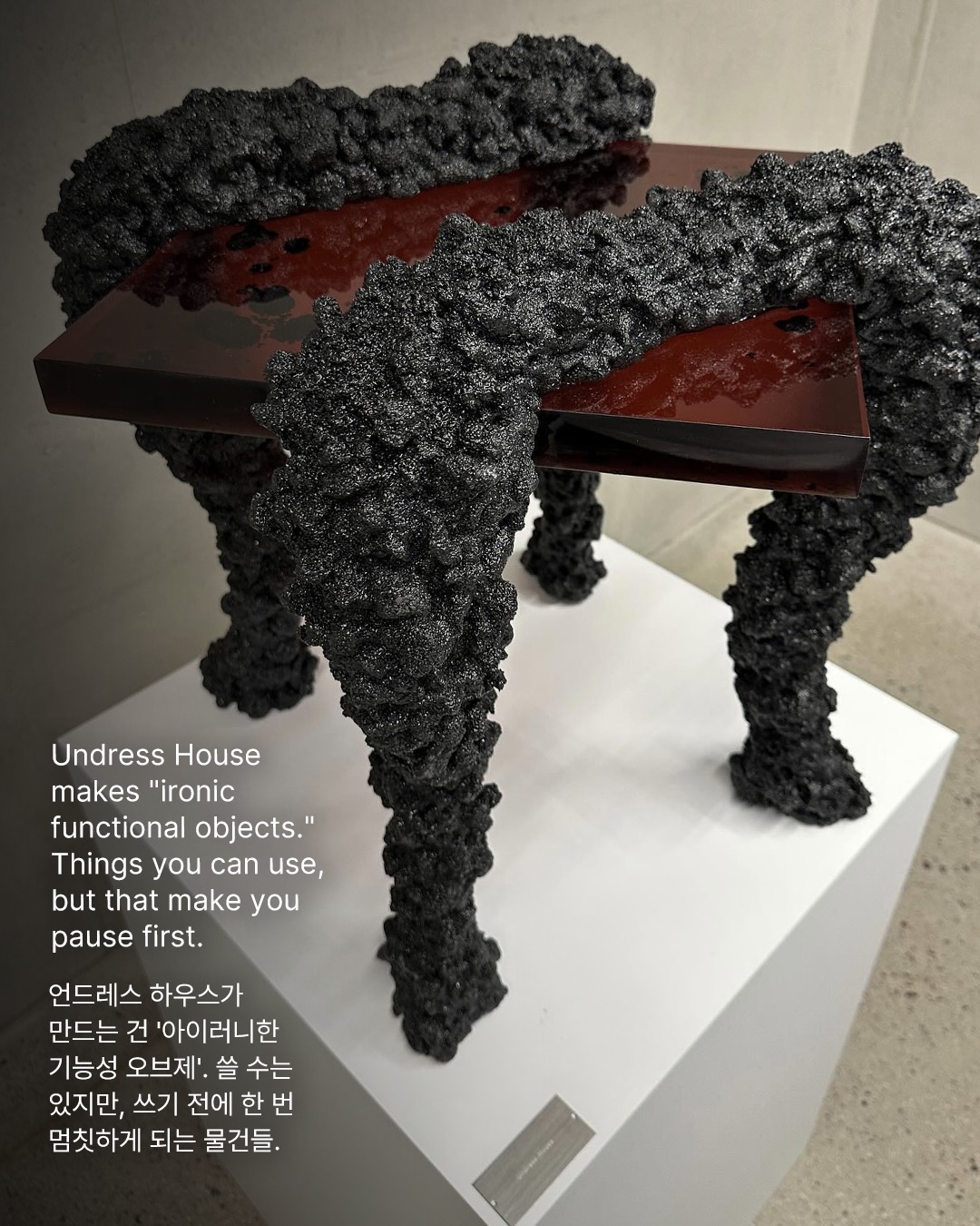 피부를 꿰매 만든 우편함 — undress house, Look 7