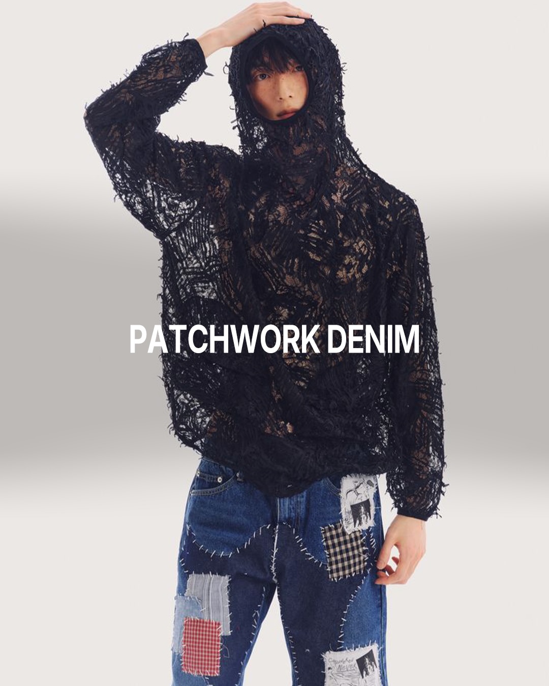 준태 김 26SS, 레이스업 카모 후디로 선보인 플레이풀한 여름 감성 — Look 8