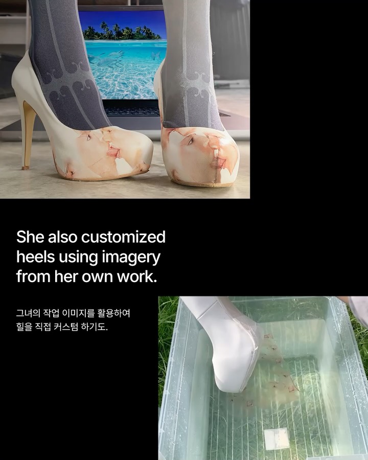 디지털 아티스트 사샤 본지, 신체를 재구성하는 초현실 미학 — Look 5