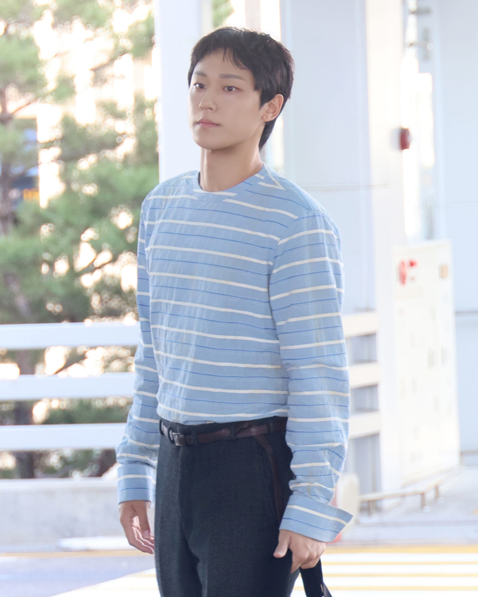 밀라노행 프라다 앰버서더, 공항부터 달랐다 — prada, Look 6
