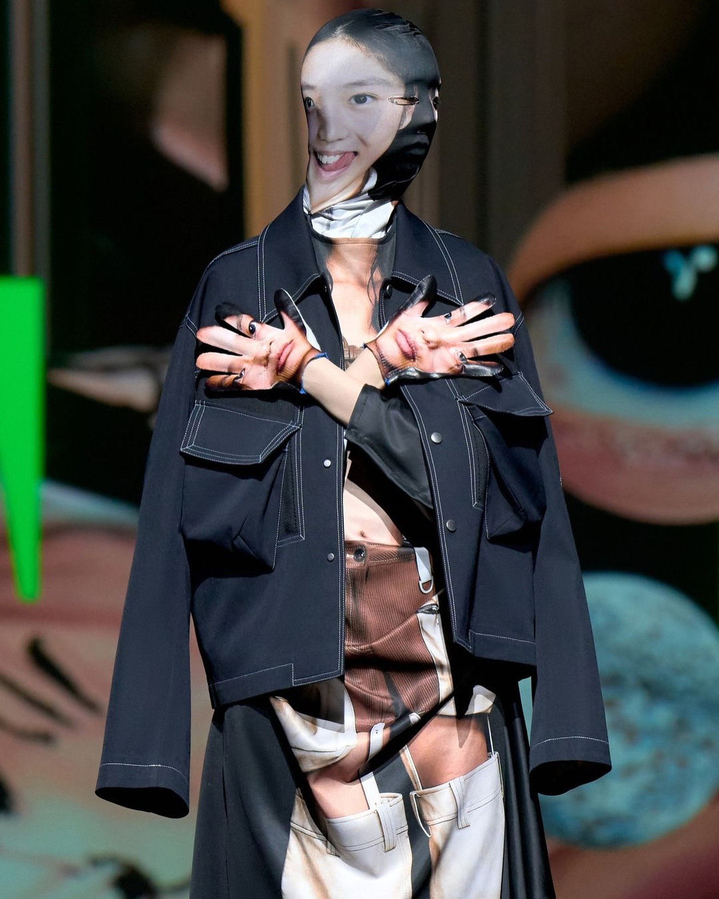스태프온리, 에러를 패션으로 매핑한 SS25 컬렉션 — Look 7