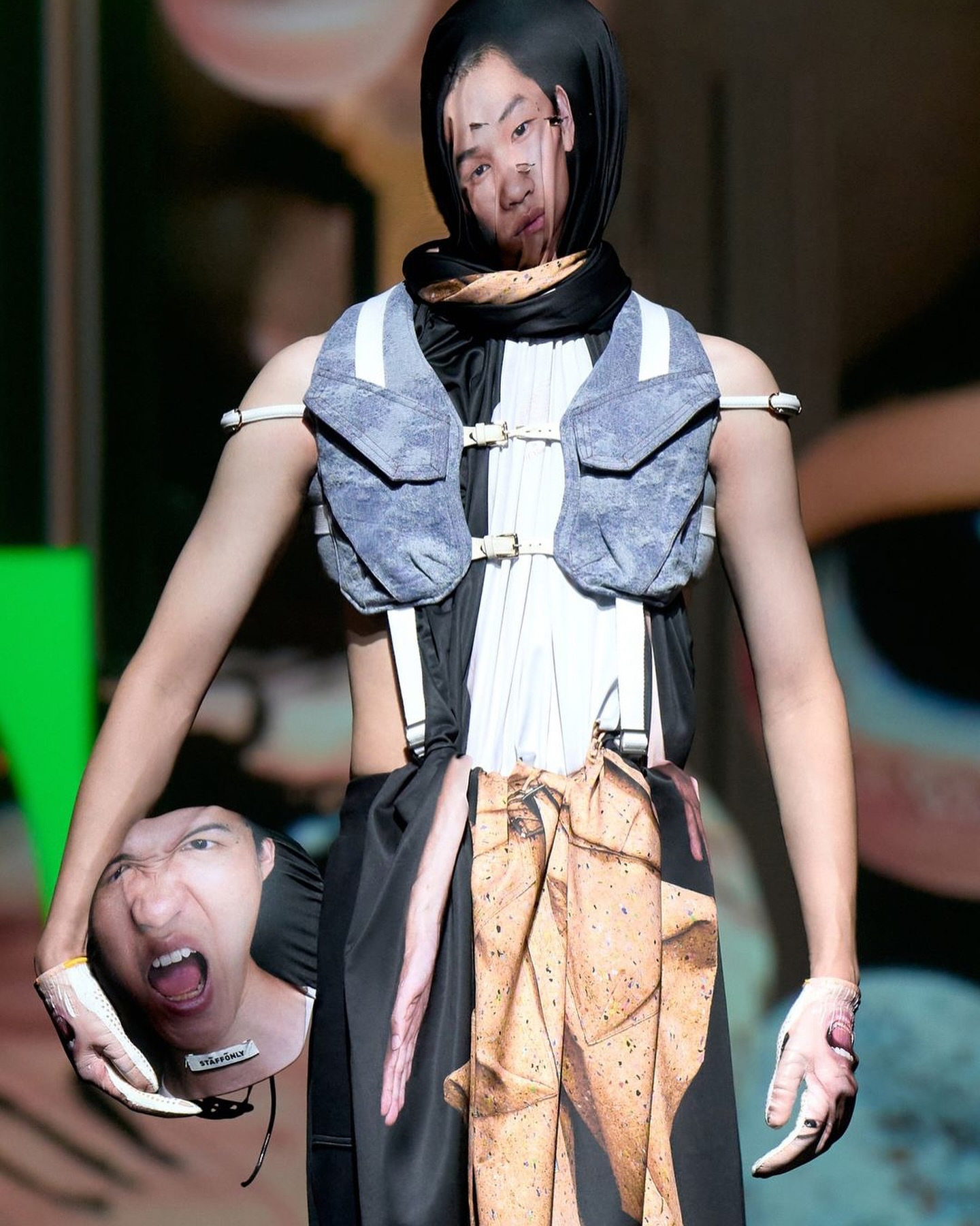 스태프온리, 에러를 패션으로 매핑한 SS25 컬렉션 — Look 10