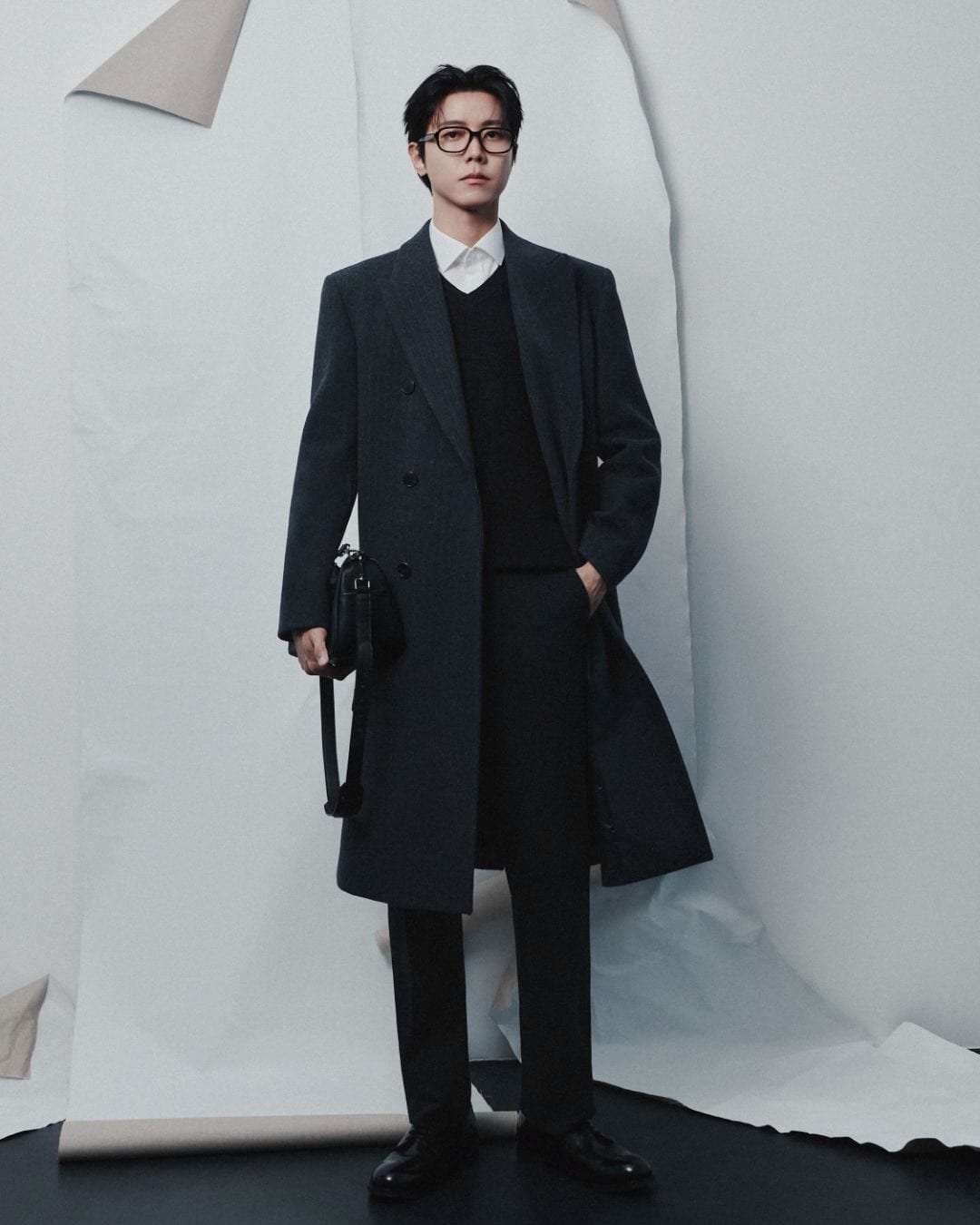 패딩만 입기엔 아쉬운겨울, 주우재와 침착맨의 거울 필수템 — shearling, Look 6
