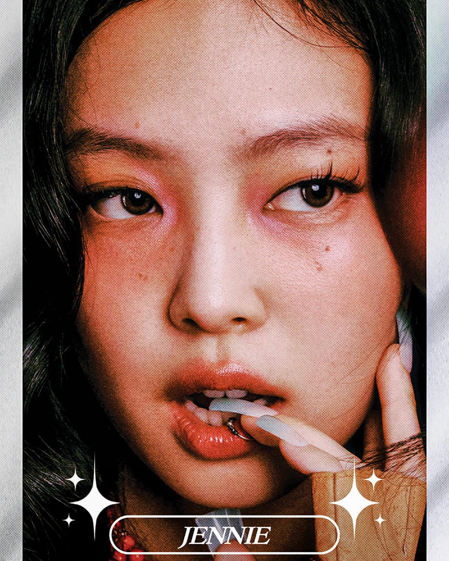 제니의 <Ruby>, 트레이딩 카드가 되다 — Look 2