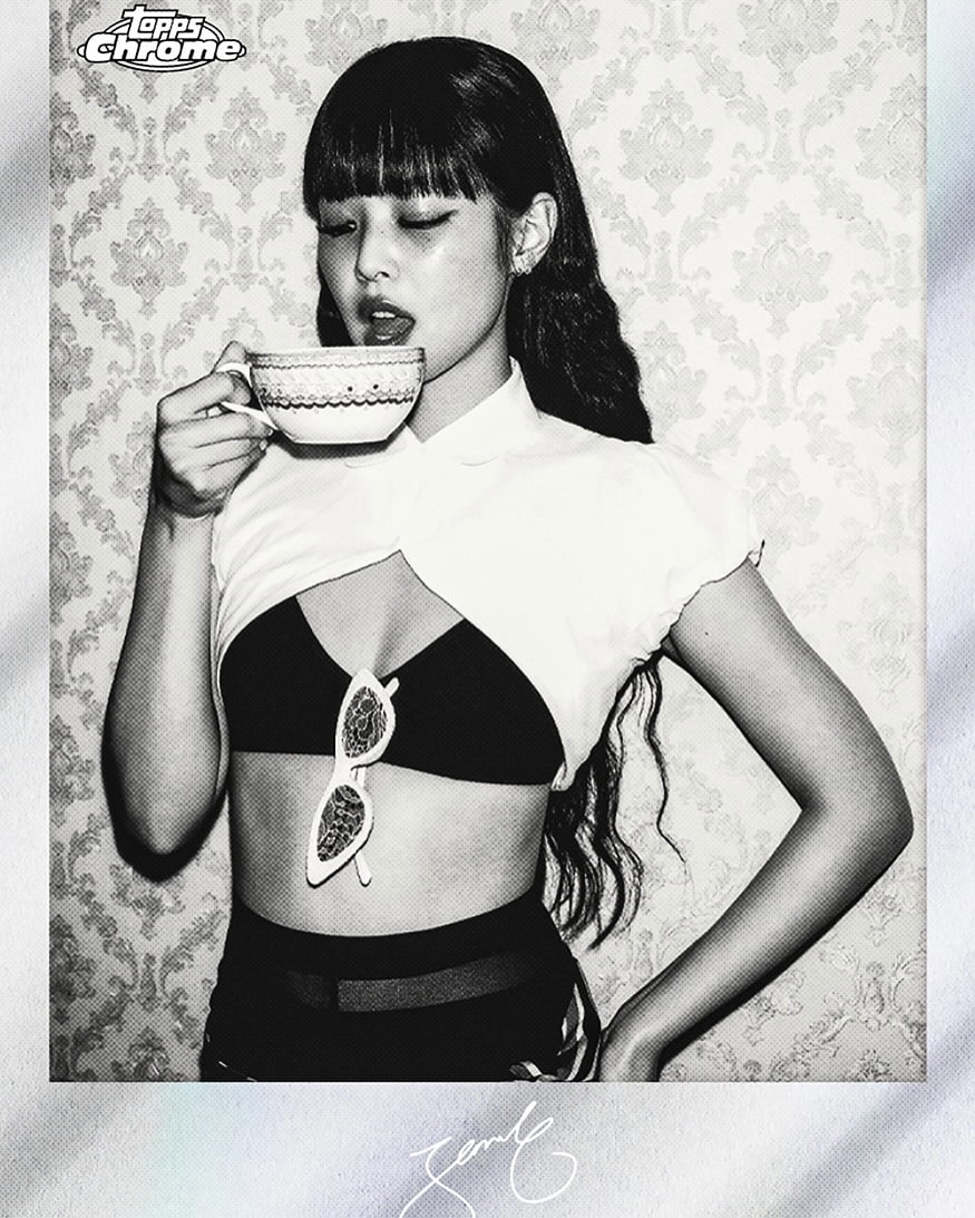 제니의 <Ruby>, 트레이딩 카드가 되다 — Look 9