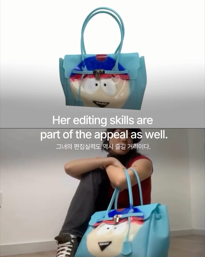 젤리 버킨을 넘어, 에어브러시로 완성하는 '퍼킨' 문화 — Look 7