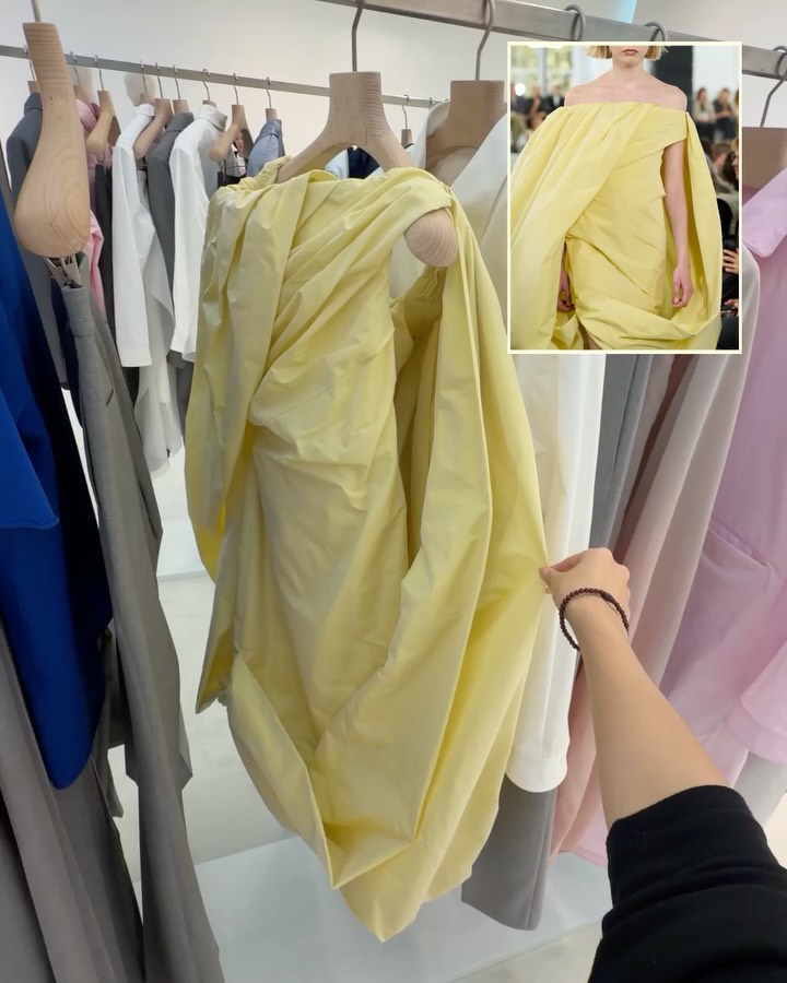 가까이서 봐야 보이는 질 샌더의 '불완전함' — jil sander, Look 5