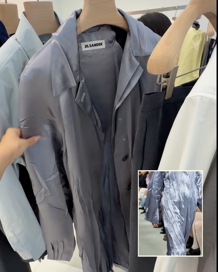 가까이서 봐야 보이는 질 샌더의 '불완전함' — jil sander, Look 9