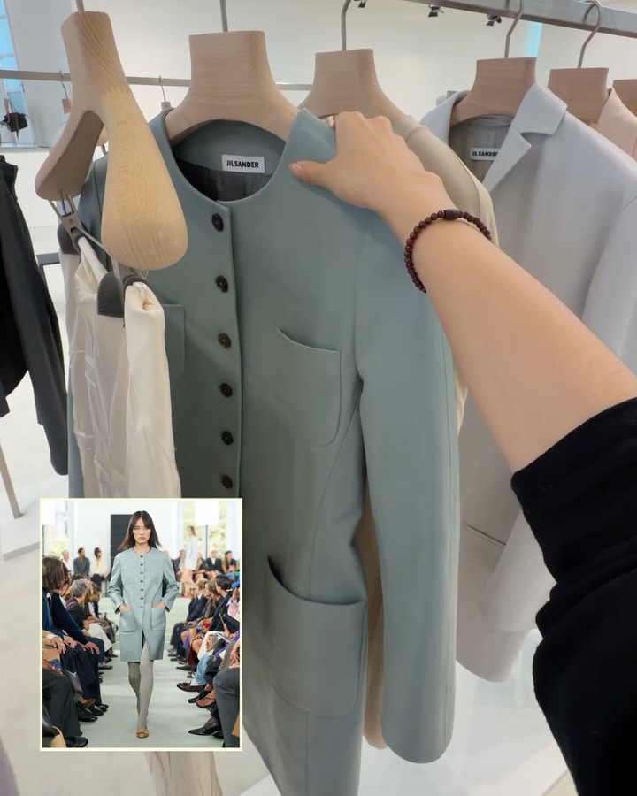 가까이서 봐야 보이는 질 샌더의 '불완전함' — jil sander, Look 10