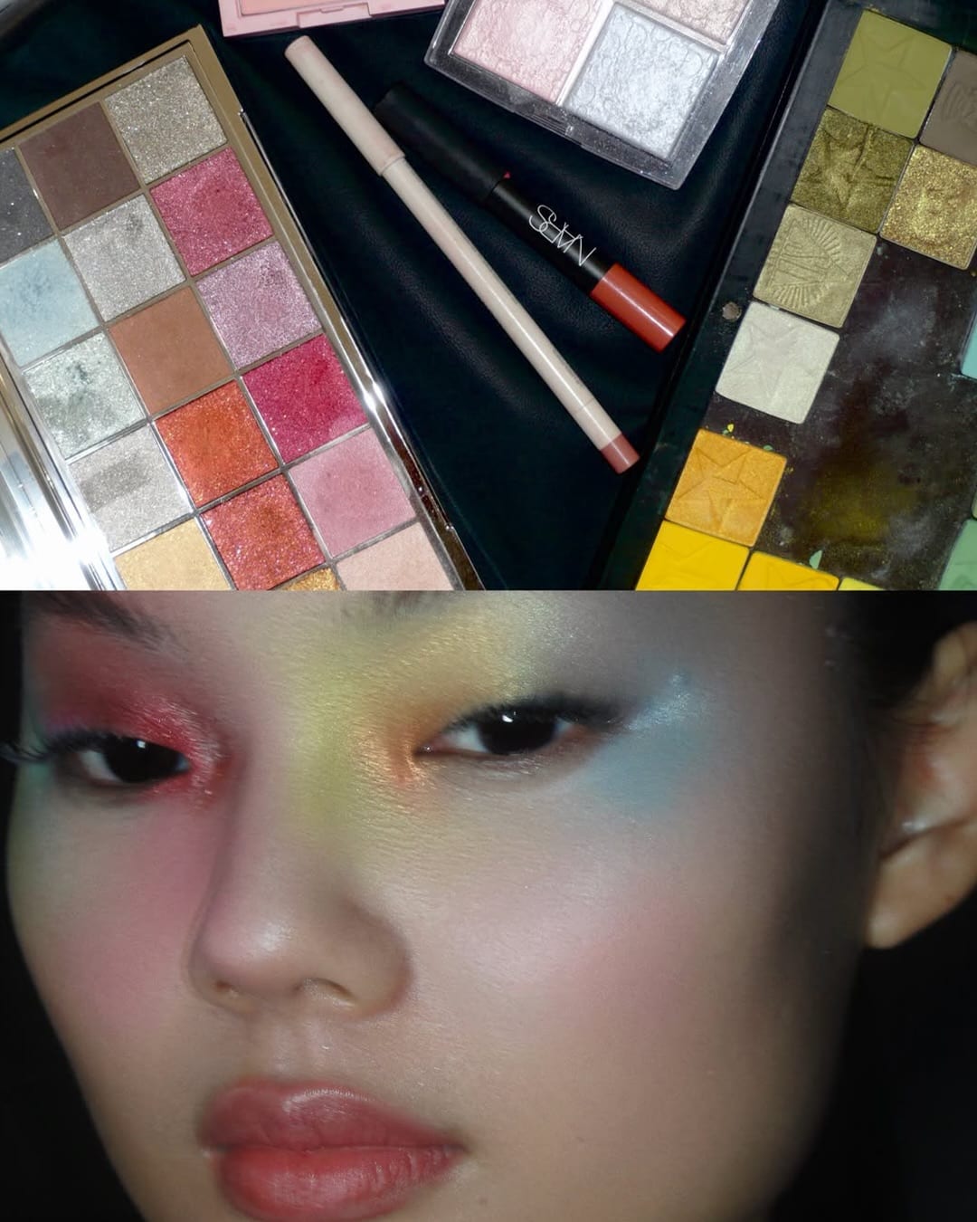 반짝이는 게 좋아, 리브 첸의 글리터 메이크업 — glitter makeup, Look 4