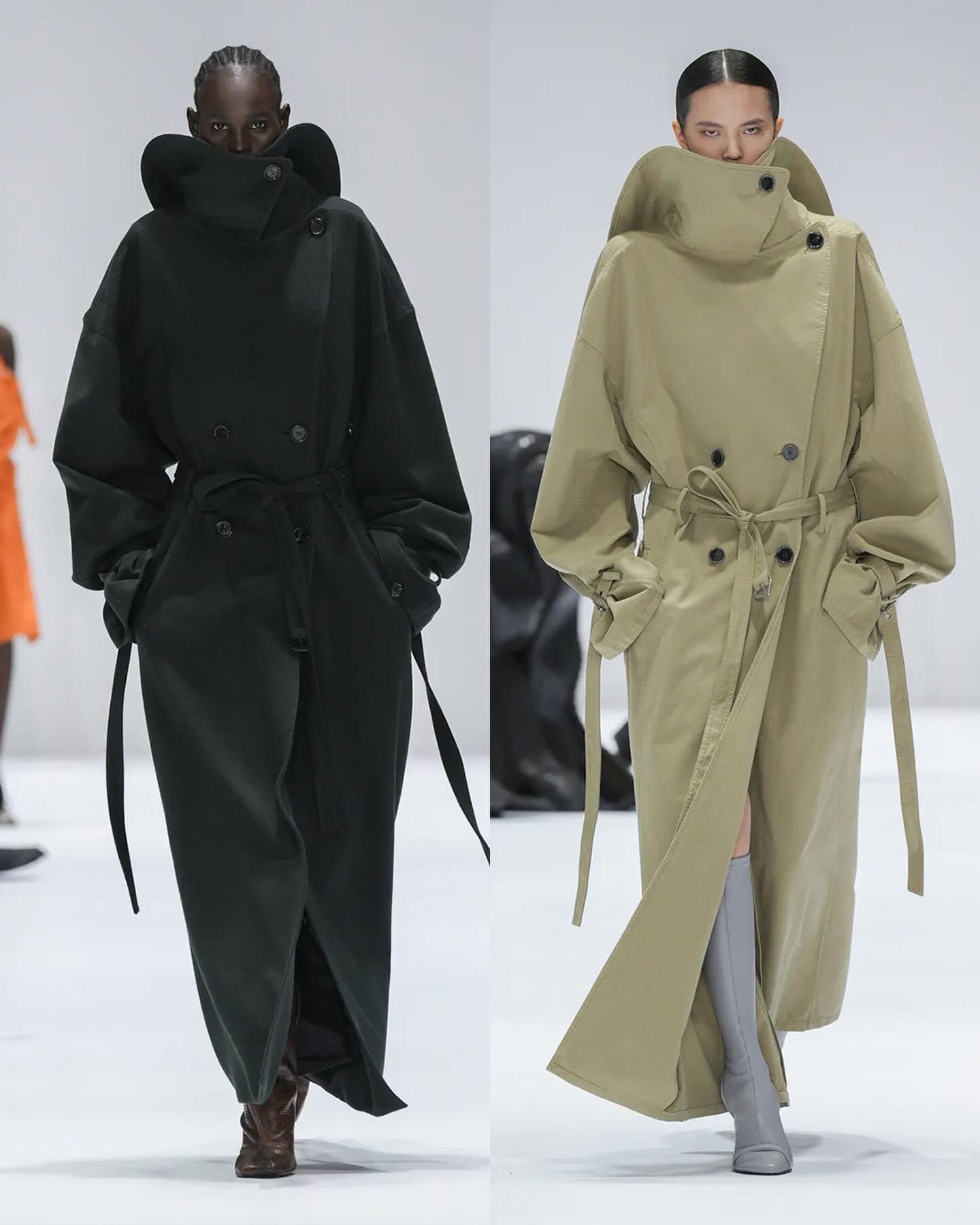 아크네 스튜디오 FW24, 예상을 뛰어넘는 실험 — Look 5