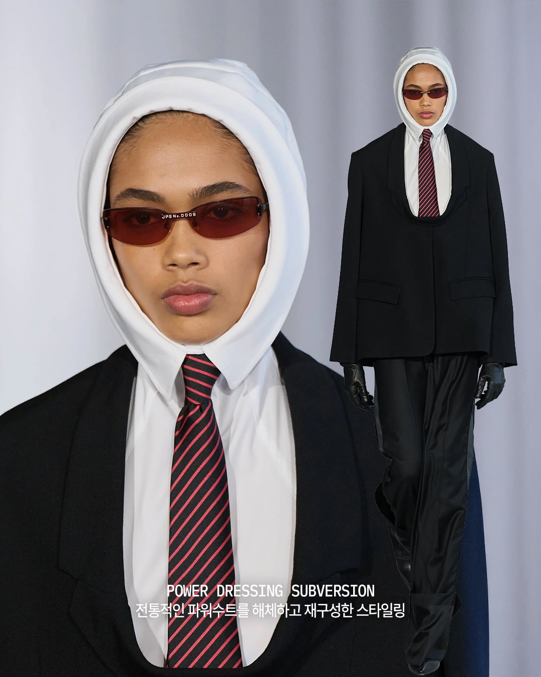 장 폴 고티에, 인형 모티프로 재해석한 FW26 런웨이 — Look 6