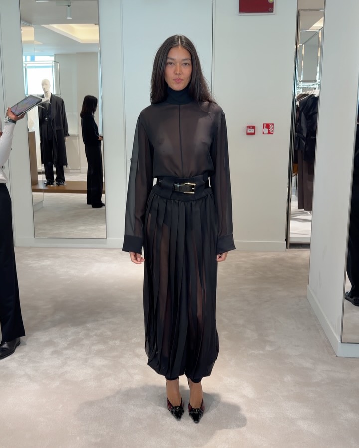 런웨이가 끝난 뒤의 페라가모 — ferragamo, Look 8