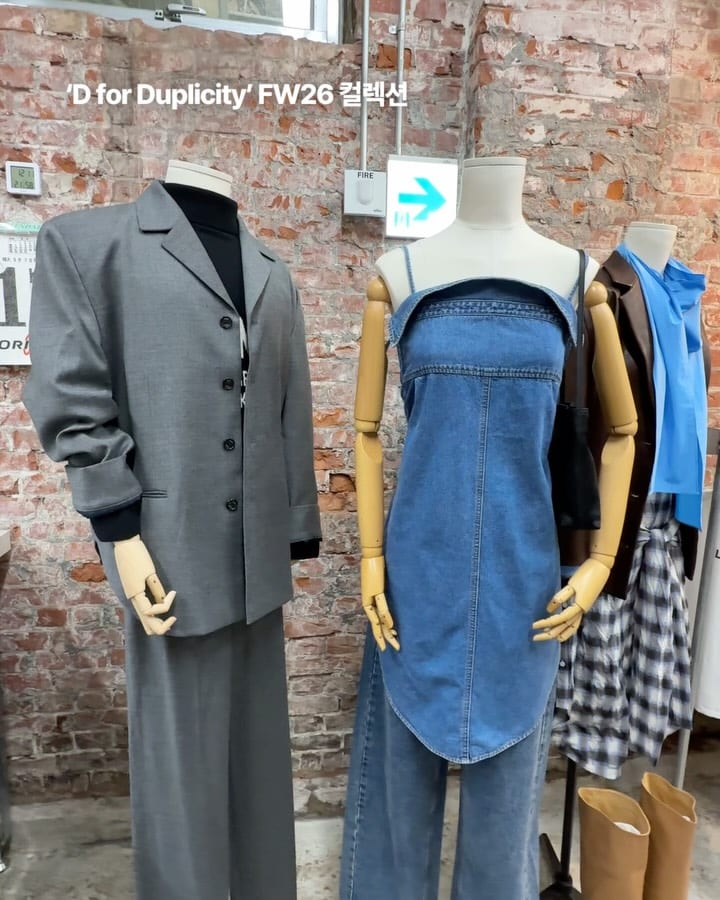 세마실크에 스며든 잉크의 이중성 — eenk, Look 5