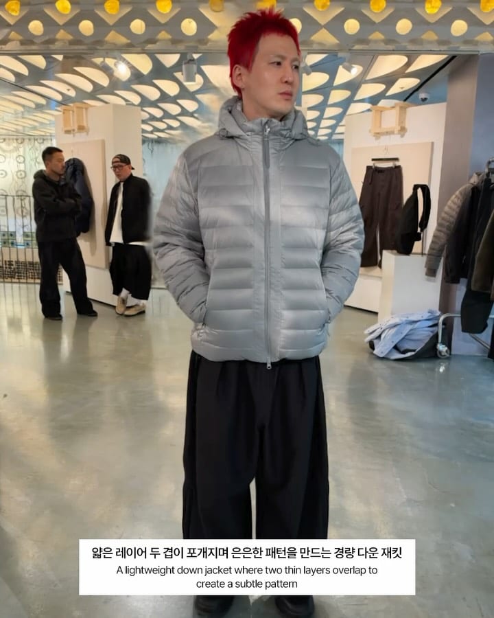 지용킴과 코오롱스포츠, 셰르파의 흔적을 입다 — jiyongkim, Look 3