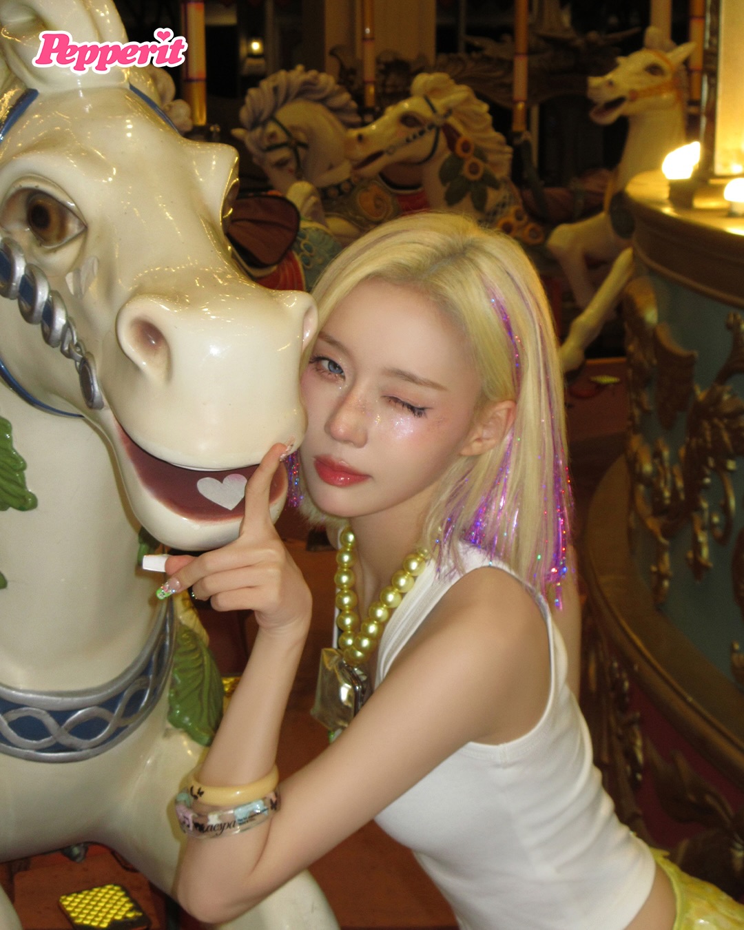 에스파, 일본 첫 미니로 청량 하우스 폭발