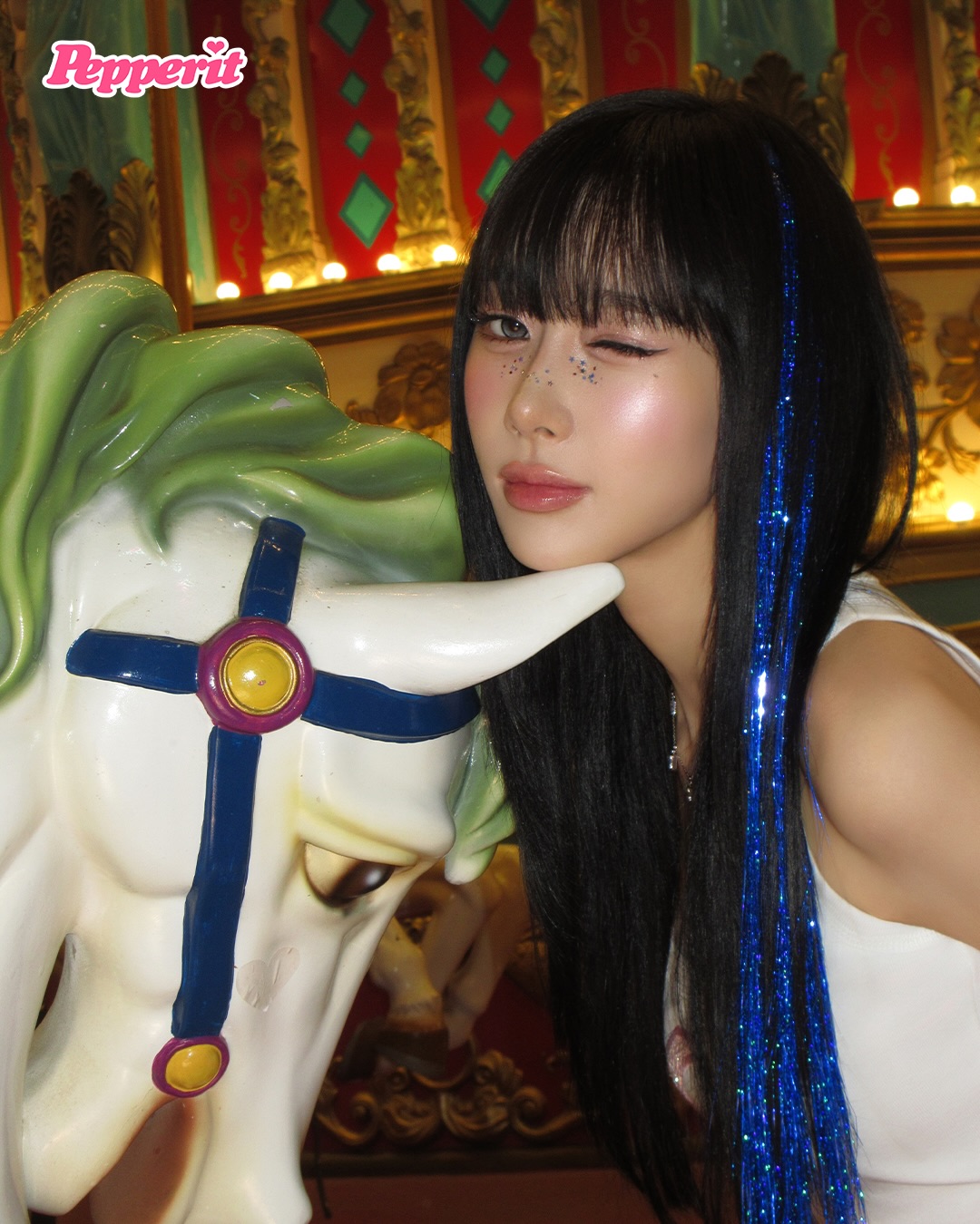 에스파, 일본 첫 미니로 청량 하우스 폭발