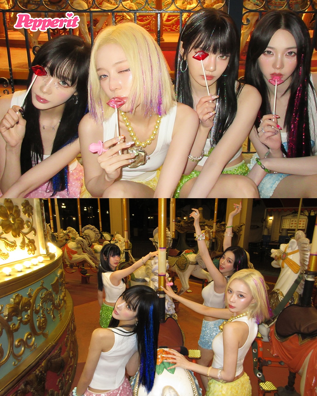 에스파, 일본 첫 미니로 청량 하우스 폭발