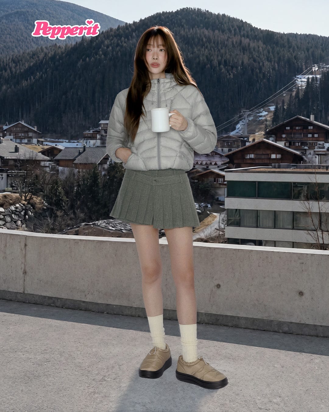 차정원이 입은 휠라 경량다운, 선발매부터 품절된 이유