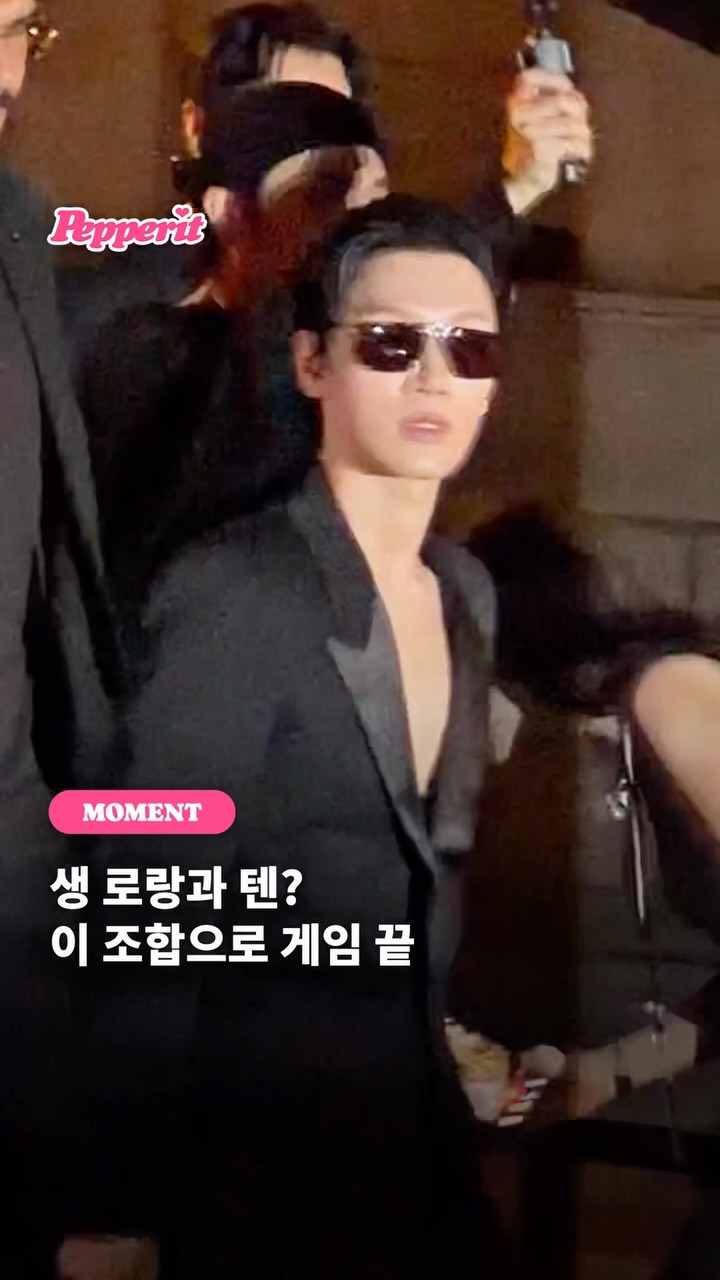 텐, 생 로랑 쇼 등장…이미 검증 끝난 조합