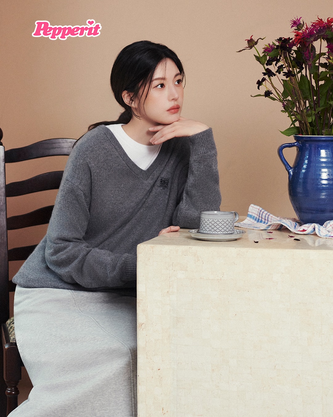 고윤정과 마리떼가 보낸 느린 하루, 올가을 프렌치 캐주얼 룩