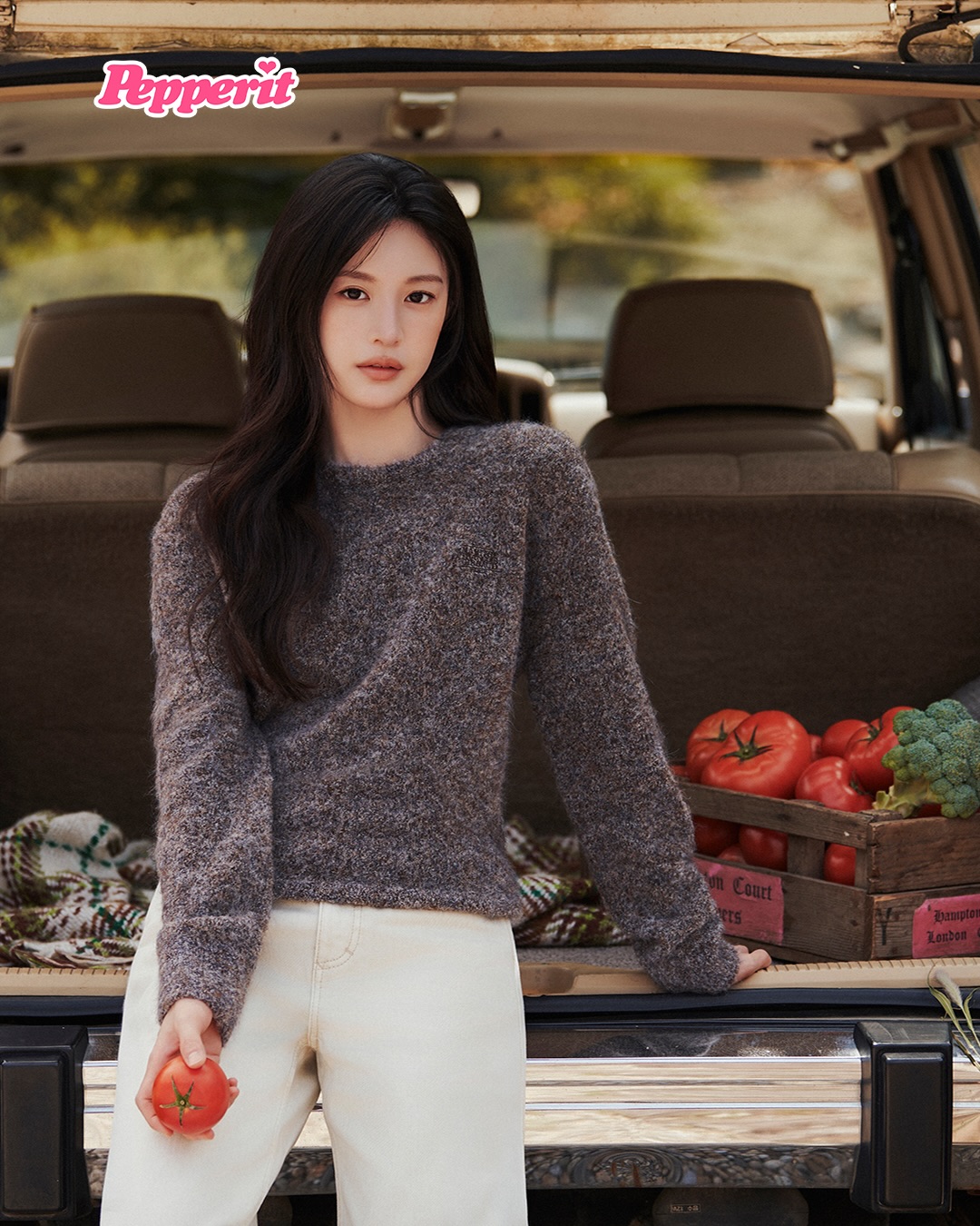 고윤정과 마리떼가 보낸 느린 하루, 올가을 프렌치 캐주얼 룩