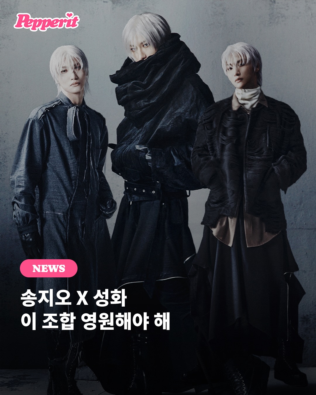 송지오 X 성화, 이 조합 영원해야 해