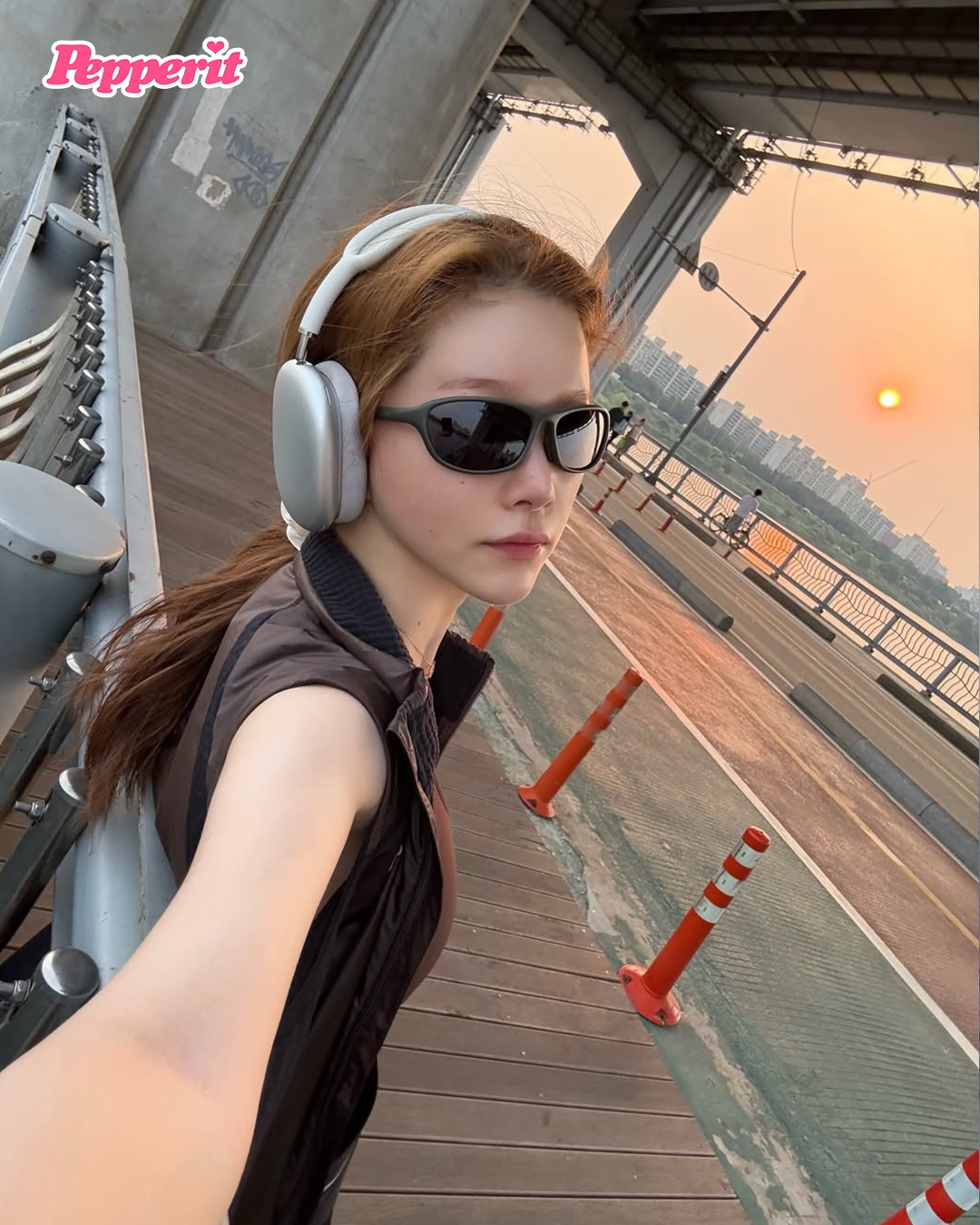 빌리 츠키, 물오른 비주얼 비결은 10km 러닝