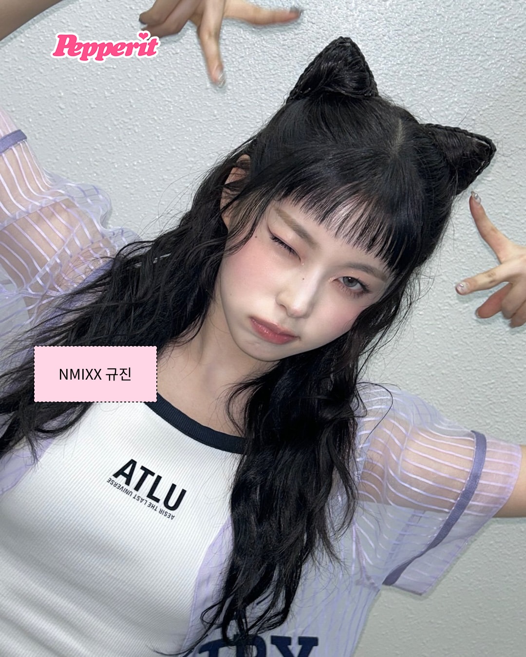 미녀 + 고양이 = 꿀 야옹스가 된 아이돌.zip