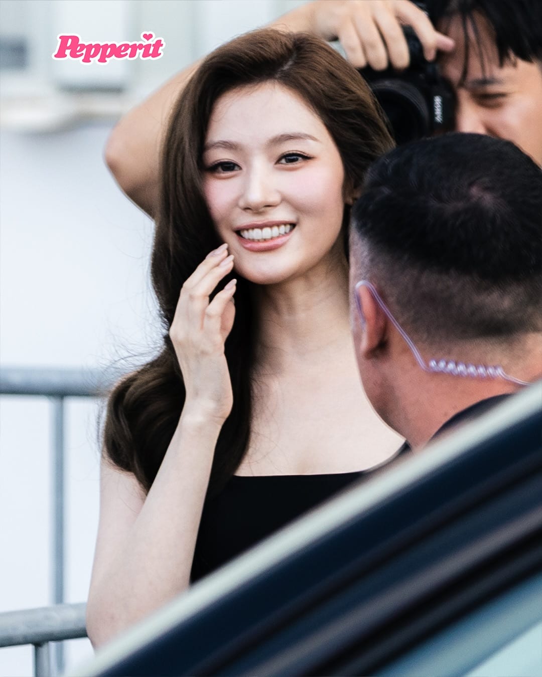 밀라노에 뜬 세 사람, 재현·사나·이도현 프라다 쇼장 접수