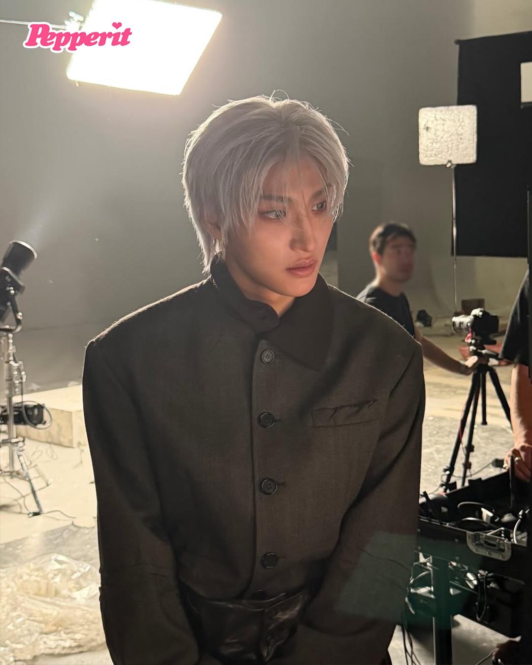성지오는 영원하라, 성화가 공개한 송지오 촬영 현장