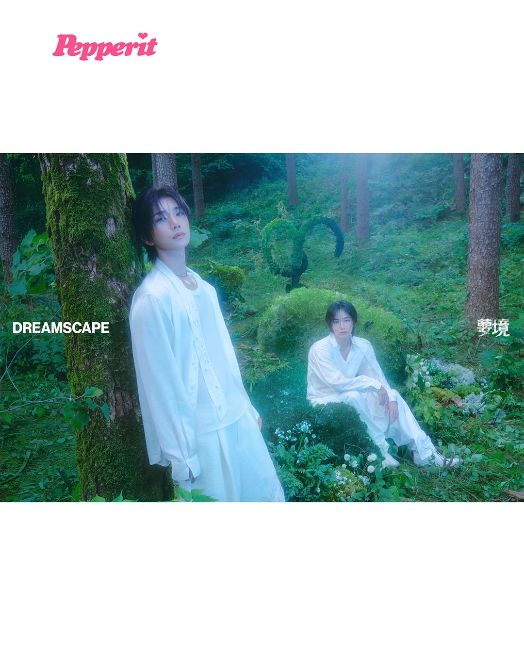 정한·조슈아, 꿈속 같은 'DREAMSCAPE' 첫 콘셉트 공개