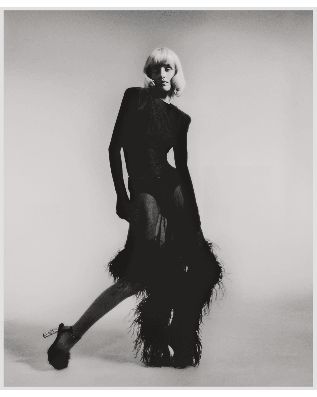 A year before she died — Look 3