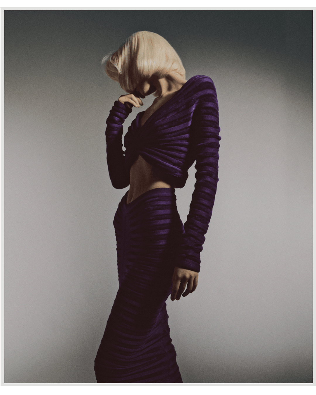 A year before she died — Look 5