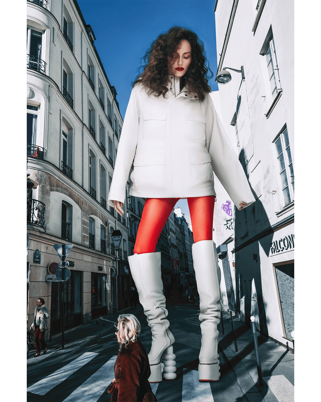 Being Watched as a Giant — Look 6