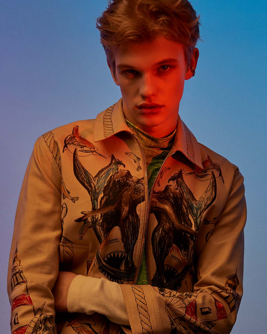 SUPPRESSED ADRENALINE — Look 10