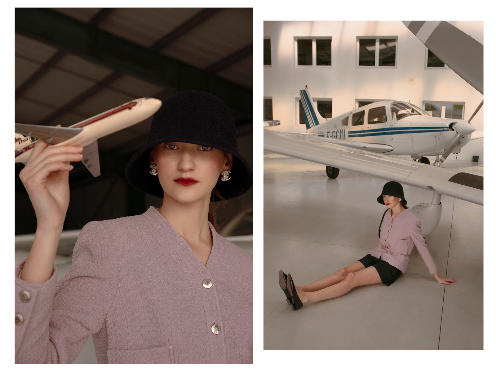 FROM A WINDOW SEAT — Look 9